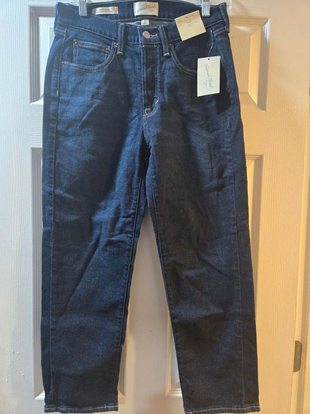 Universal Thread 80s Slim Jeans Size 8S Dark Wash